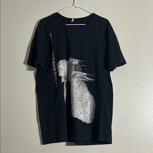 Coldplay Black and White Graphic Tee - Picture 1 of 4